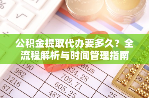 宁洱公积金提取代办要多久？全流程解析与时间管理指南
