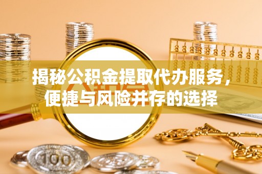宁洱揭秘公积金提取代办服务，便捷与风险并存的选择